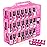 DreamGenius Nail Polish Organizer Case for 48 Bottles with 2 Nail Separators, Double Side Gel Nail Polish Holder with Adjustable Dividers, Pink