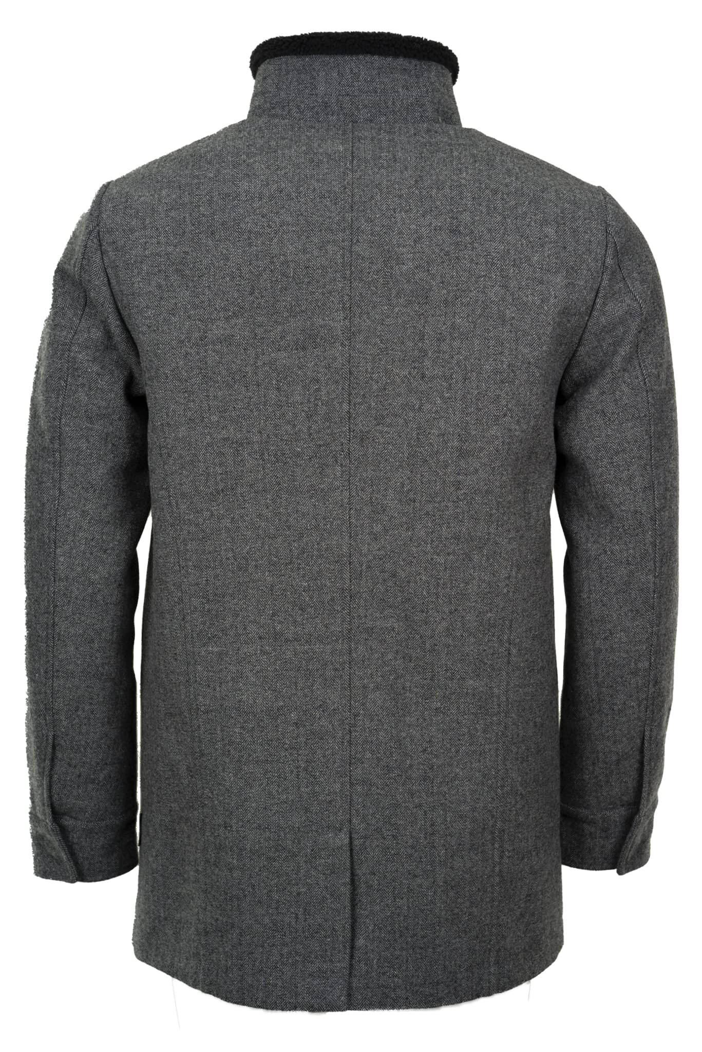 Indicode Herren Mantel Wollmantel Woll Winter Mantel Parka Winterparka Edel Business