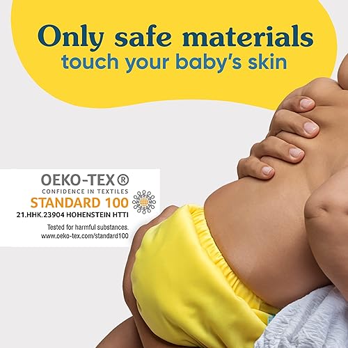 Miniatura 5 de Charlie Banana Insertos de forro polar reutilizables y lavables para pañales de tela, talla única, paquete de 3