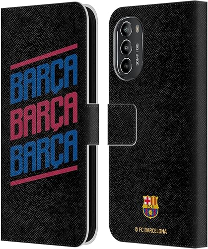 Miniatura 7 de Head Case Designs Officially Licensed FC Barcelona Visca Forca Barca Leather Book Wallet Case Cover Compatible with Motorola Moto G82 5G