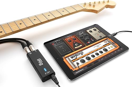 Miniatura 3 de IK Multimedia iRig HD 2 interfaz de guitarra digital para iPhone, iPad y Mac.