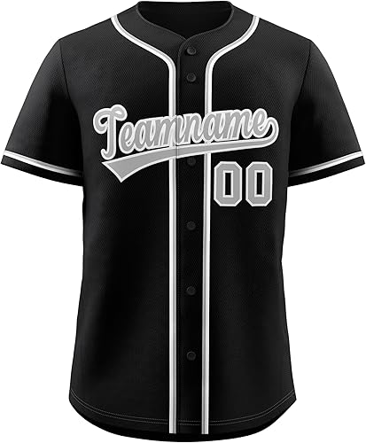 Camiseta de béisbol personalizada cosida, uniforme deportivo para