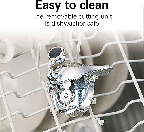 Miniatura 3 de Hamilton Beach 76380Z Abrelatas, color negro clásico cromado.