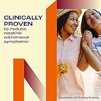 Vista 6 de Nicorette goma de mascar de nicotina de 2 mg para ayudar a dejar de fumar - Ayuda para dejar de fumar con sabor a frutas refrescantes, 20