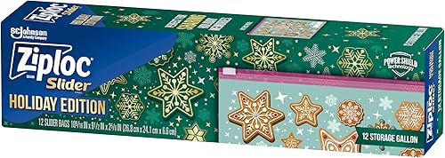 Ziploc Gallon Food Storage Slider Bags with Power Shield Technology for Extra Durability, 68 Count - Thumbnail 4