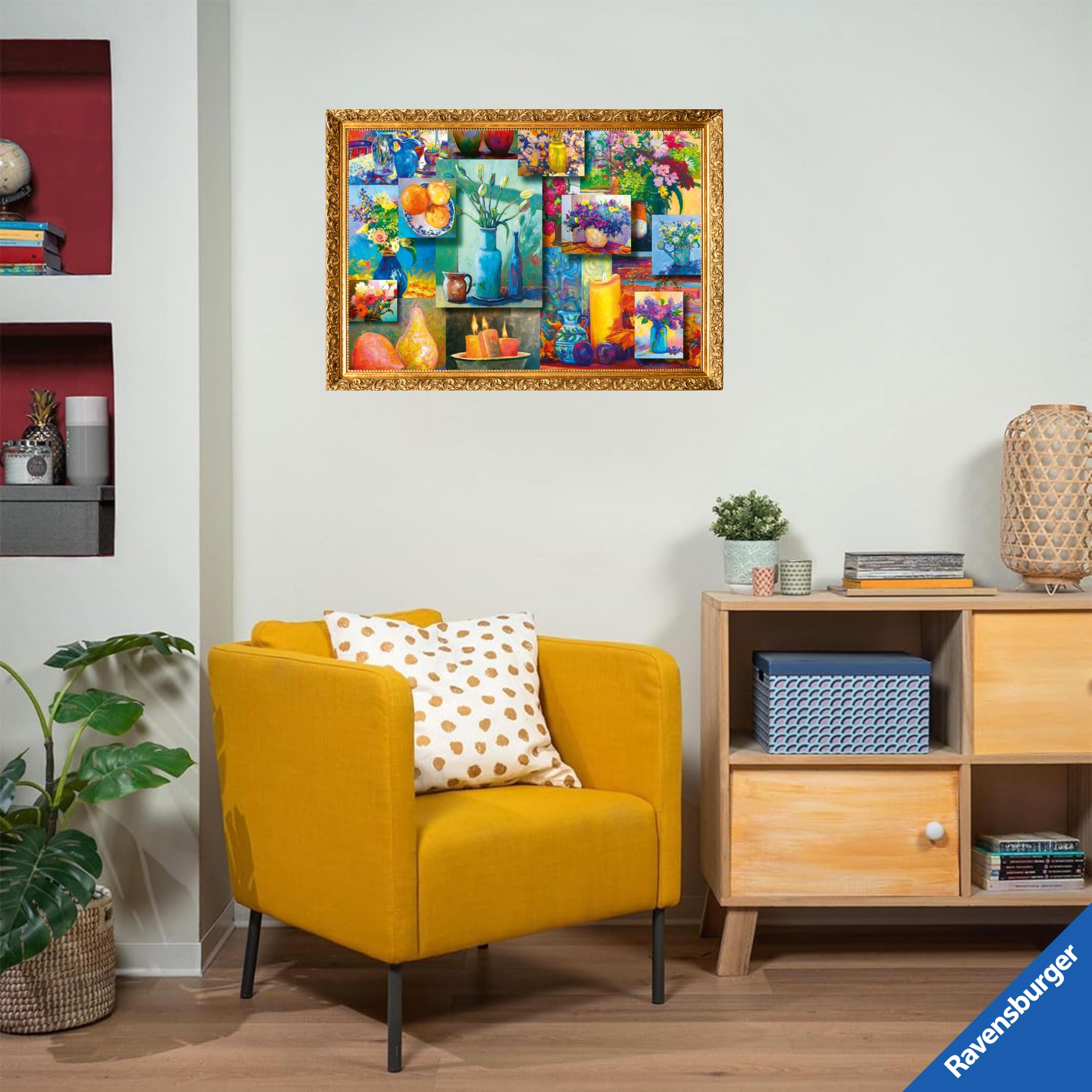 Ravensburger - Puzzle 2000 Pezzi Everyday Art | Puzzle 2000 Pezzi | Rompicapo Adulti E Bambini Dai 14 Anni In Su | Regalo Per Bambini E Adulti | Misure 98x75cm | Tecnologia Soft-click