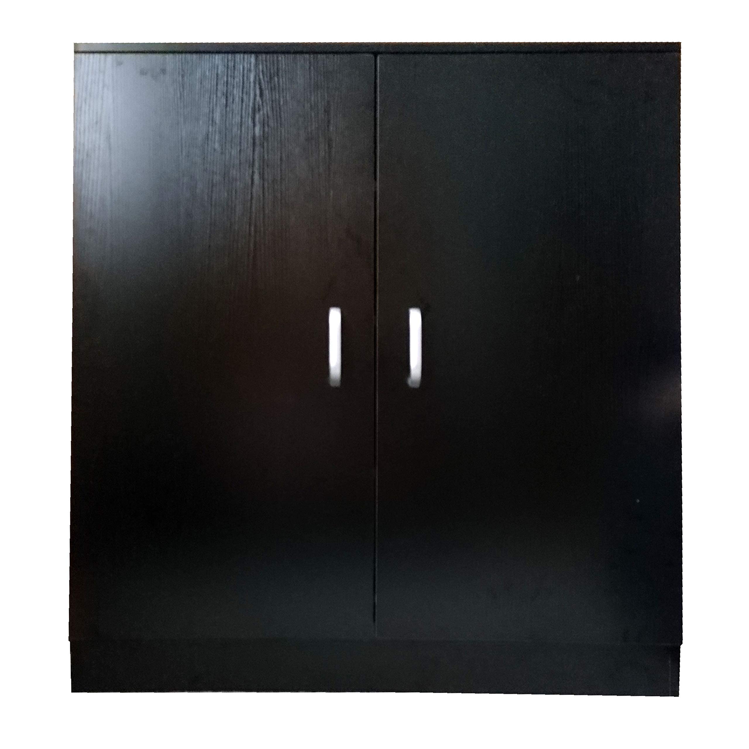 Redstone Sideboard Storage Cupboard Shoe Rack 2 Door Wooden