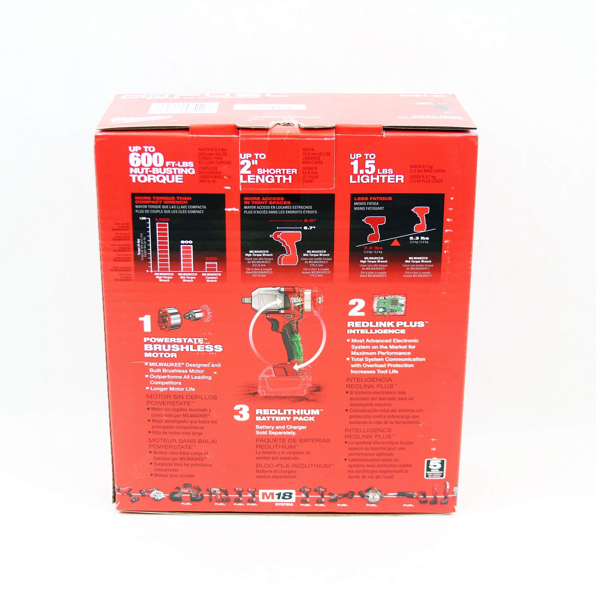 Amazon | MILWAUKEE M18 フューエルミッドトルクインパクト 