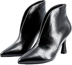 JOMIX Women's Boots with Stiletto Heel Pointed Toe Ankle Boots