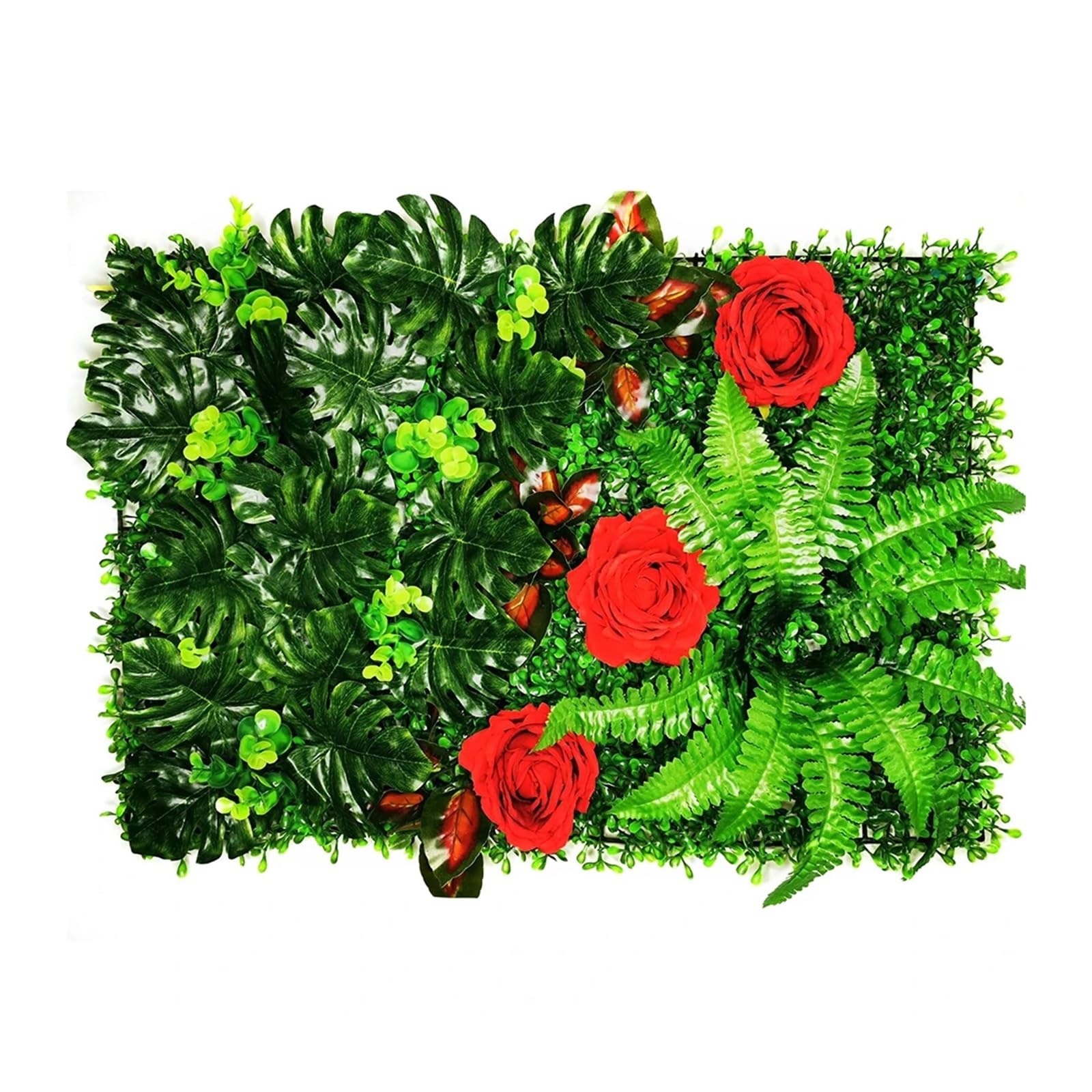 DFGRGRV Artificial Turf Artificial Plant Grass Wall Lawn Fake Flower Wedding Decoration For Household Supplies(Style4)