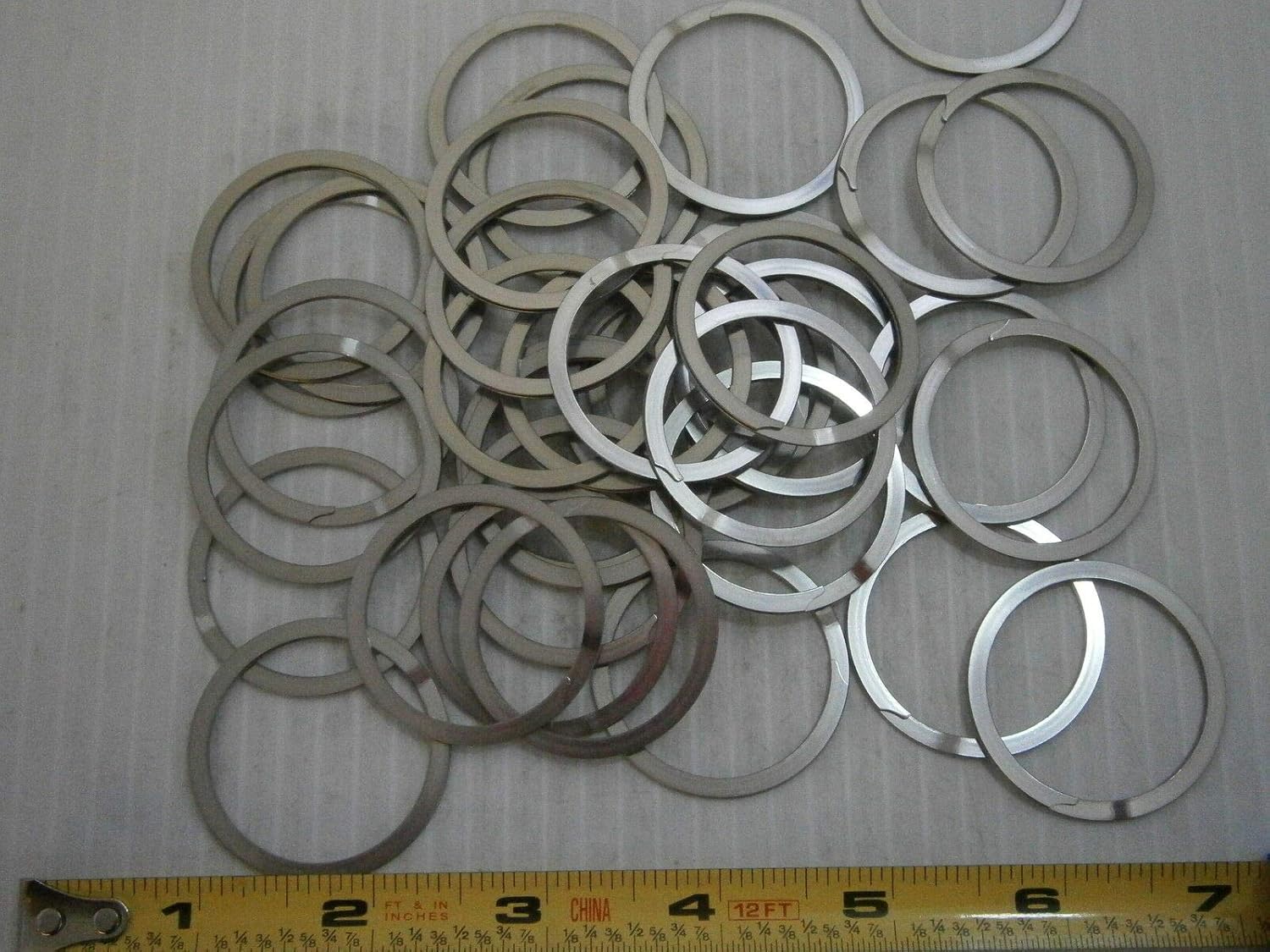 EH37S02 Spirolox Internal Retaining Ring Stainless Lot of 101952