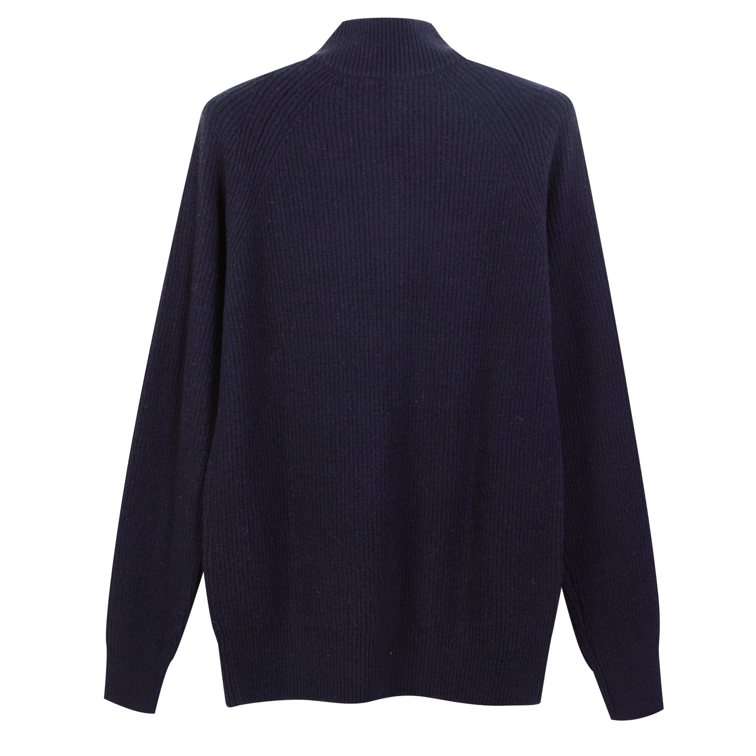 Diana Studio Maglione Mezza Zip in Lana Blend Fatto in Italia Maglione Uomo (Pacco da 1)