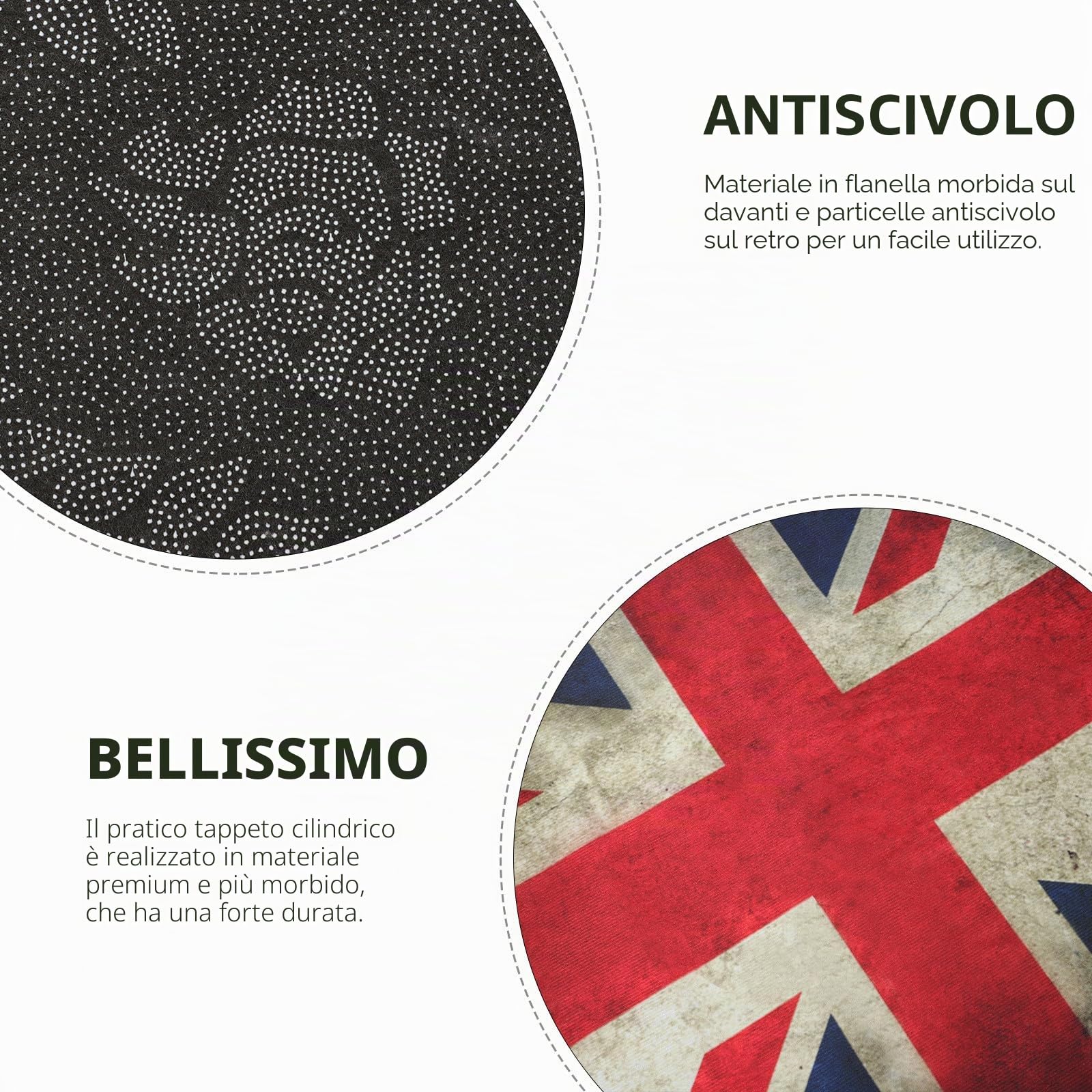 BESPORTBLE Tappeto Batteria Acustica Antiscivolo, Moquette per Tamburo | Poliestere, per Drum e Jazz Drum, Uso in Salotto o Camera da Letto, la Posizione