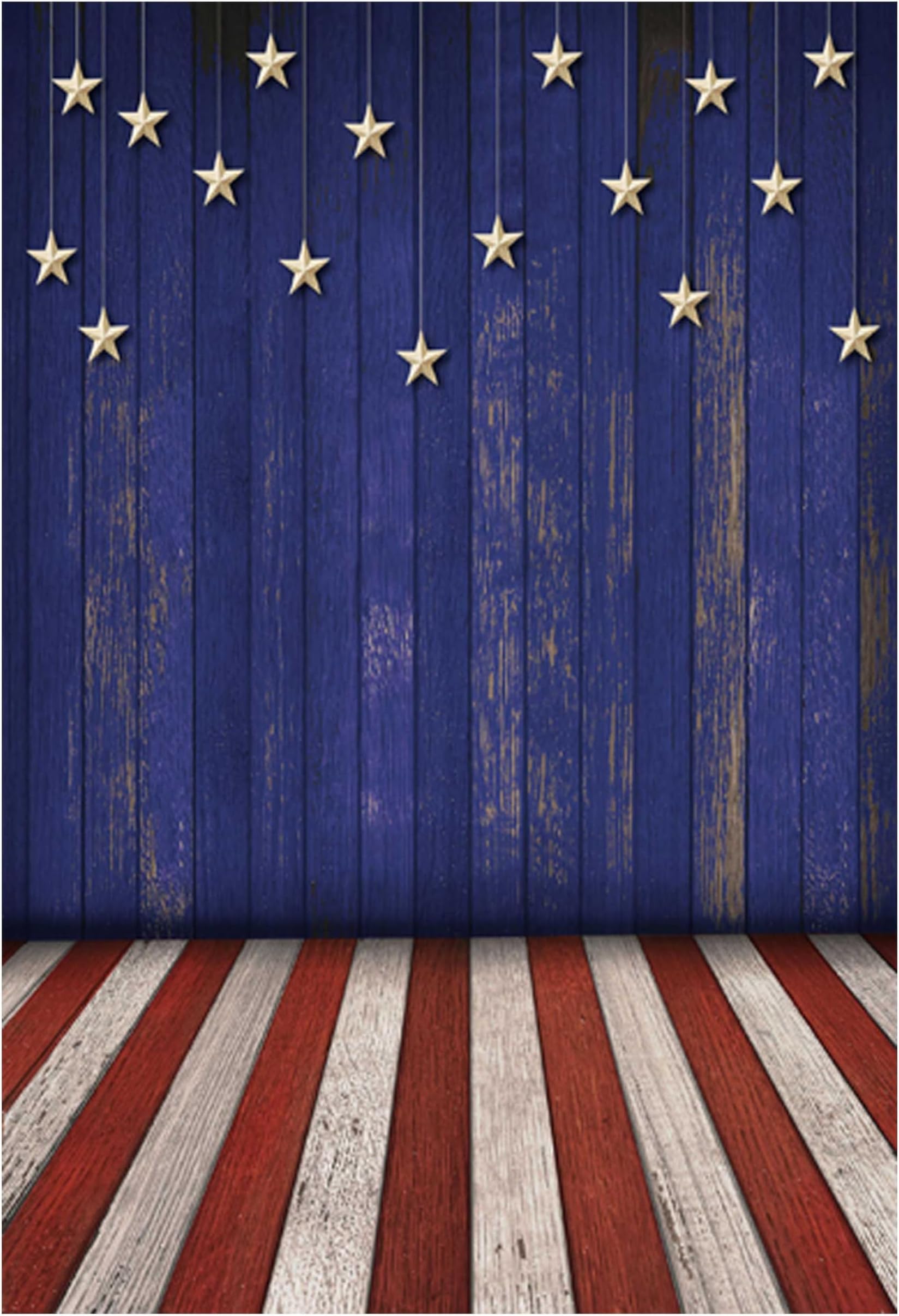 Amazon.com : AOFOTO 3x5ft Vintage American Flag Backdrop USA 4th of ...