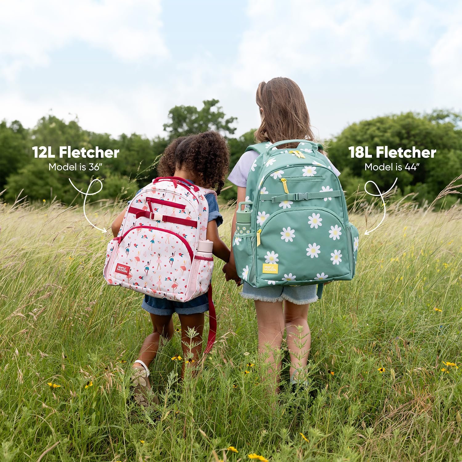 Simple Modern Rucksack für Kleinkinder für Schulmädchen und Jungen