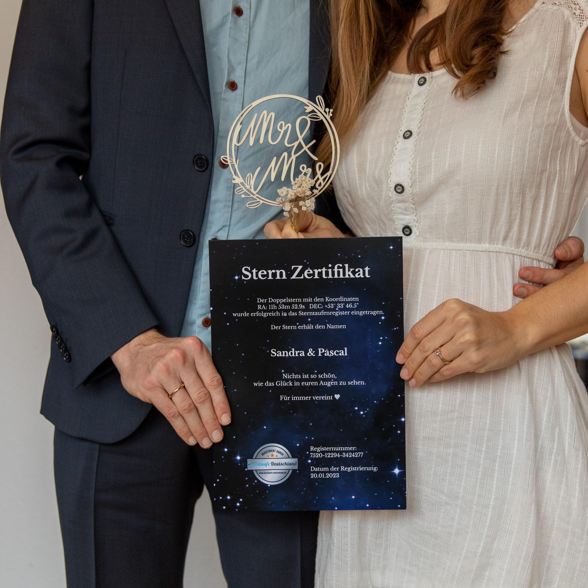 Stern taufen: Ein Geschenk, das ein Leben lang hält - Einzigartige Geschenkidee - Inkl. Geschenkmappe, Zertifikat & Sternkarte