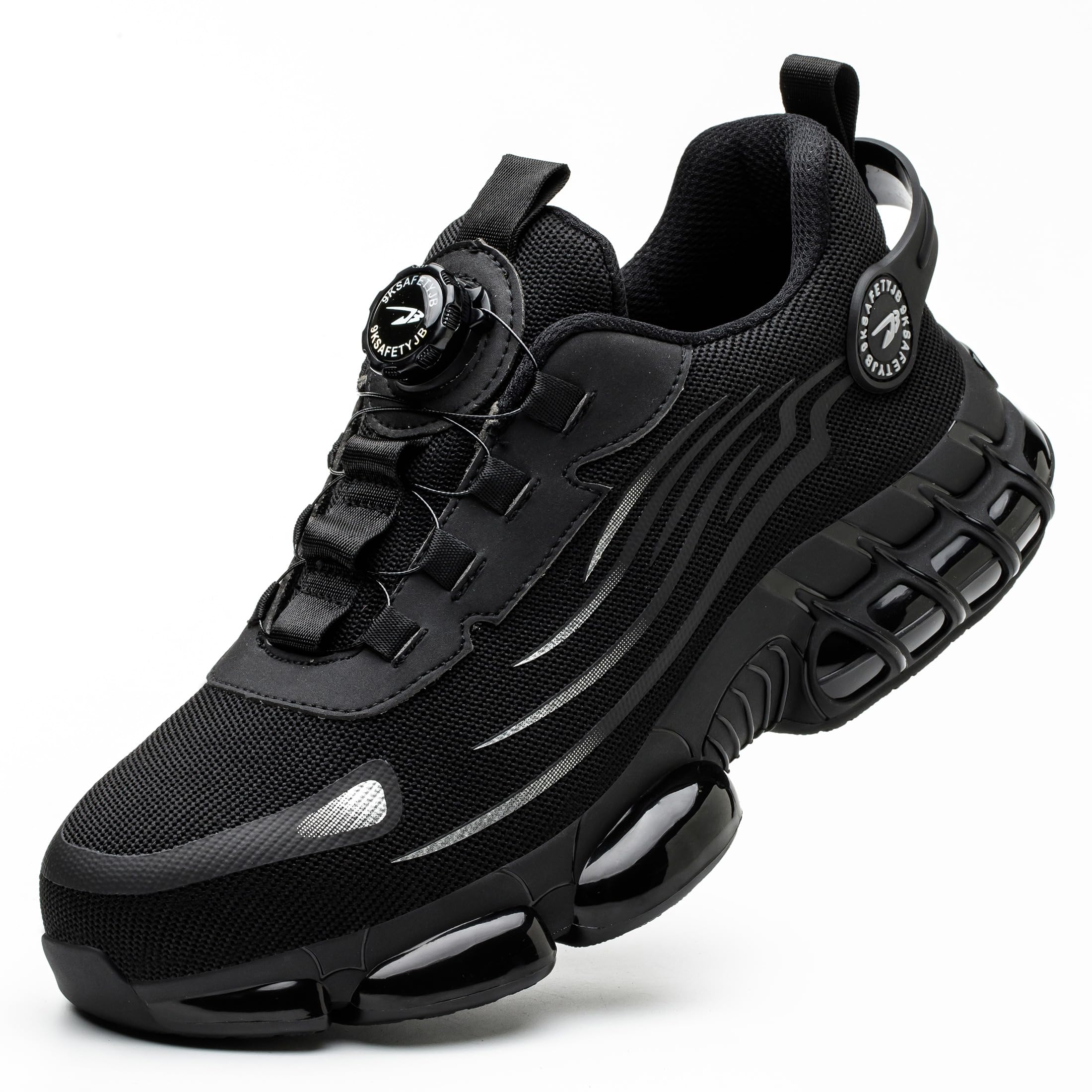 Steel Toe Work Shoes for Men and Women Lightweight Comfortable Industrial & Construction Safety Shoes