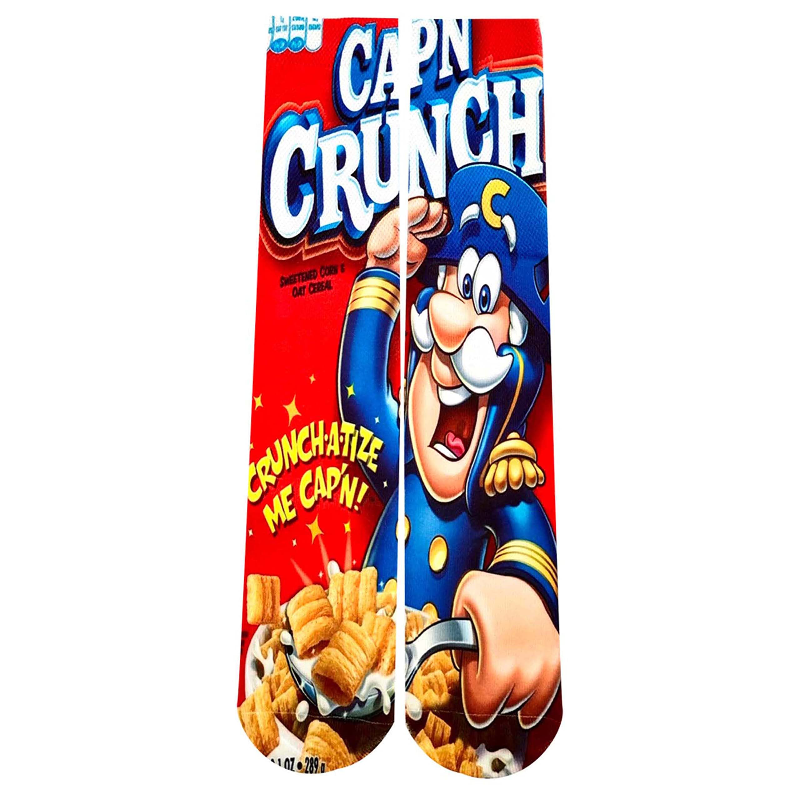 KACOLOR Mens Crazy Funny Cool 3D Print Pattern Novelty Crew Tube Socks