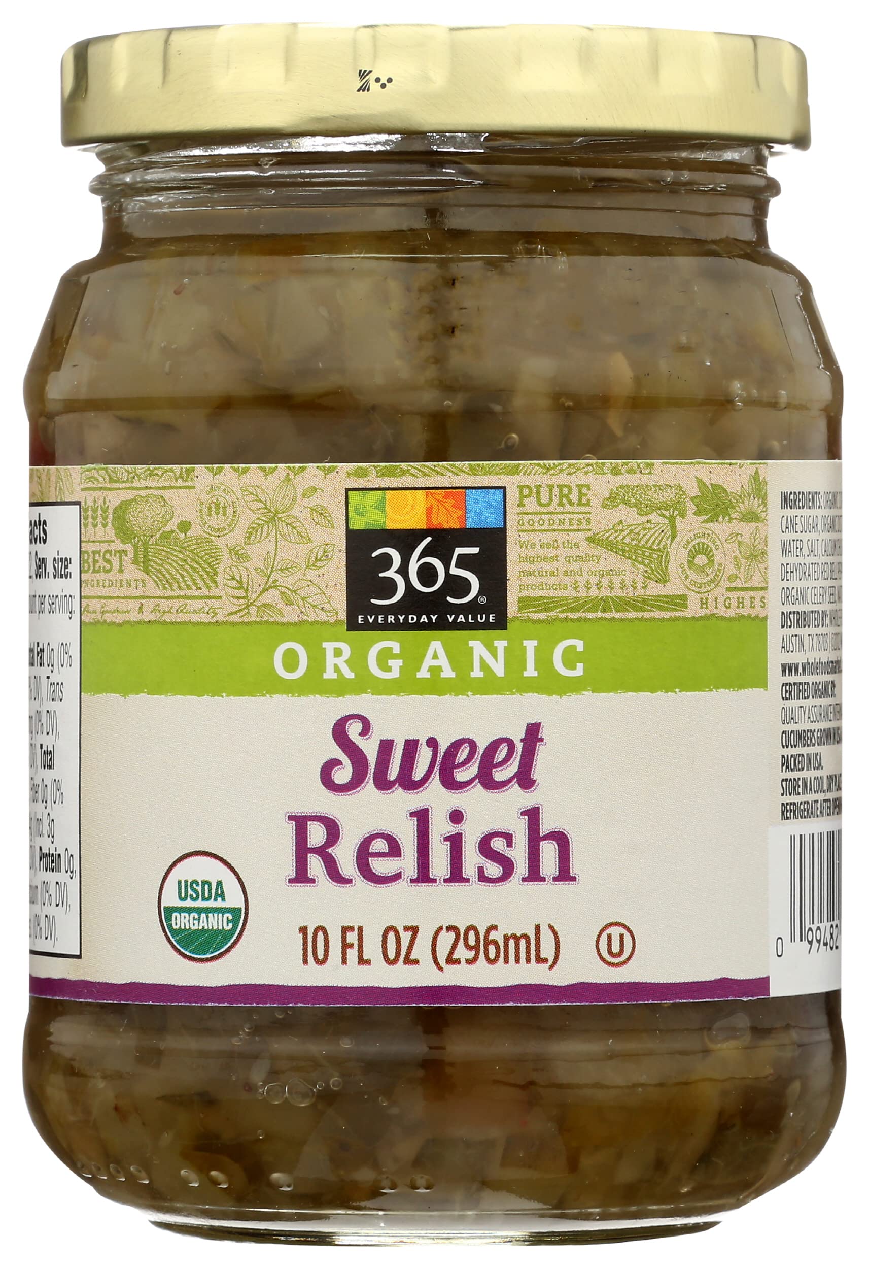 Buy 365 by Whole Foods Market, Relish Sweet Pickle , 10 Fl Oz Online at