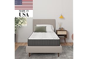 Ottomanson 9" Mattress Queen Memory Foam, Firm Mattress Hybrid Cool
