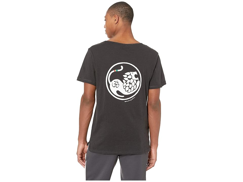 

Spiritual Gangster Rebel Soul Scoop Tee (Vintage Black) Men's Clothing