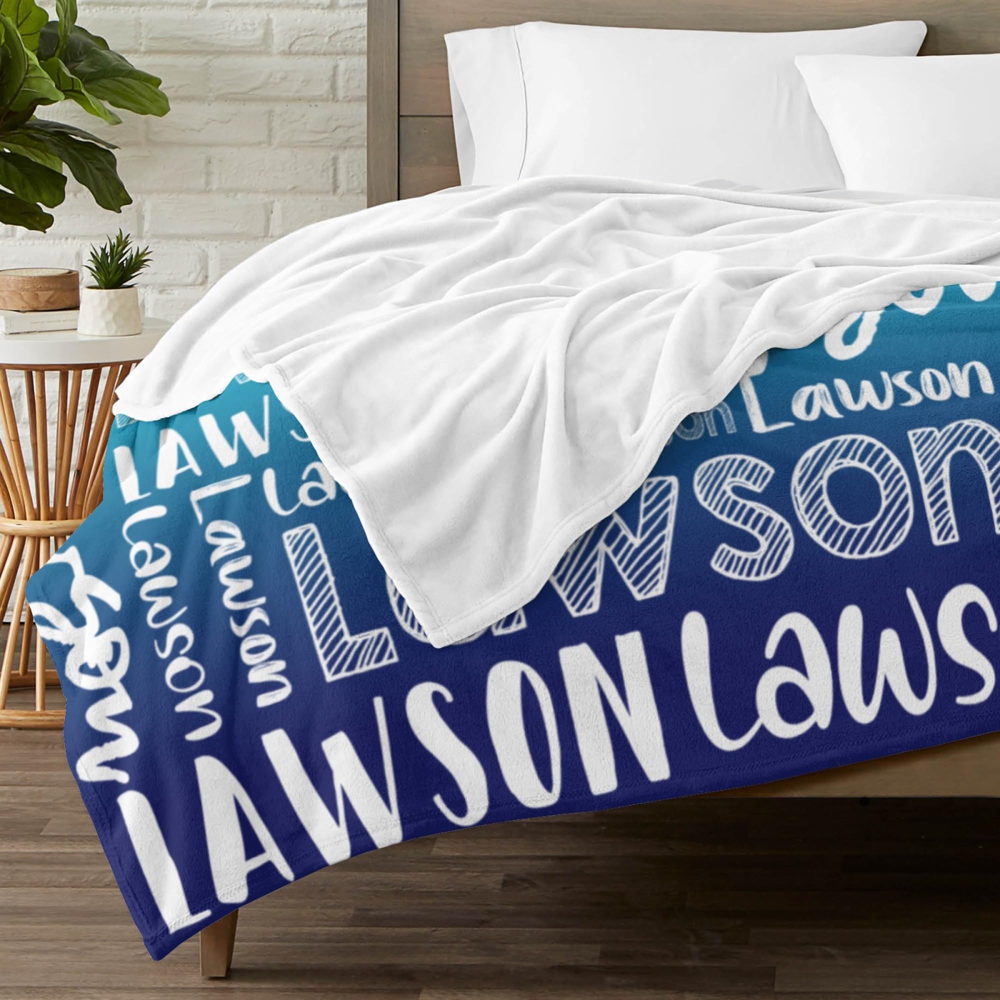 Dr.TOUGH Personalized Name Blanket - Custom Kids & Adult Blankets, Ultra-Soft Gift For Birthdays & Holidays - View #6