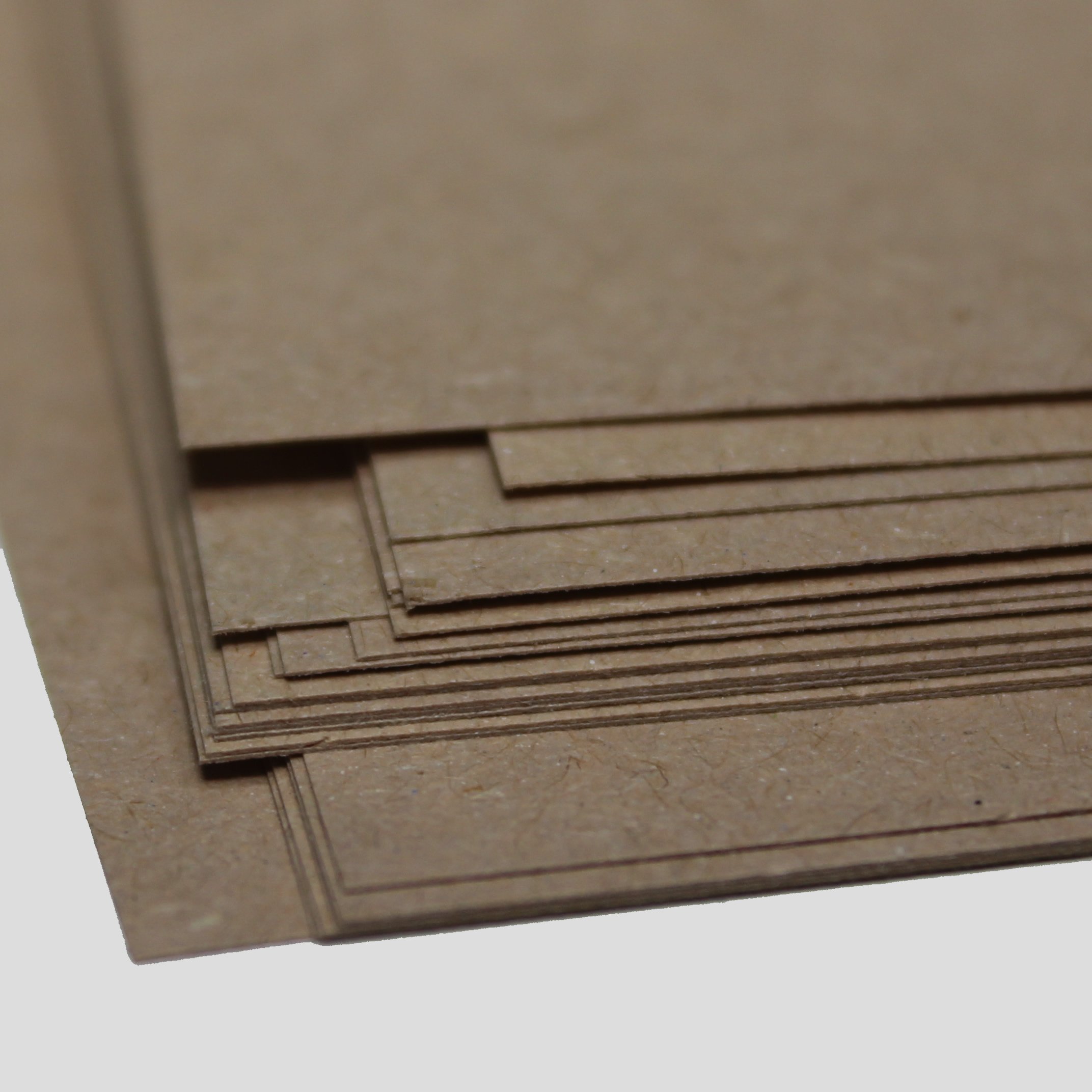 A2 Recycled Buff Sugar Paper 100 GSM 50 Sheets by BCreative ®