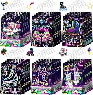 Skate. : Résurrection maintenant, entre freetoplay et modèle de communauté sandbox 10 81Es0qUNhtL. AC UL320 Zhanmai 24 Pcs Roller Skating Goodie Gifts Bags Let's Skate Party Favor Purple Let's Roll Candy Treat Bags with Handles for Glow Neon Birthday Party Decoration Supplies