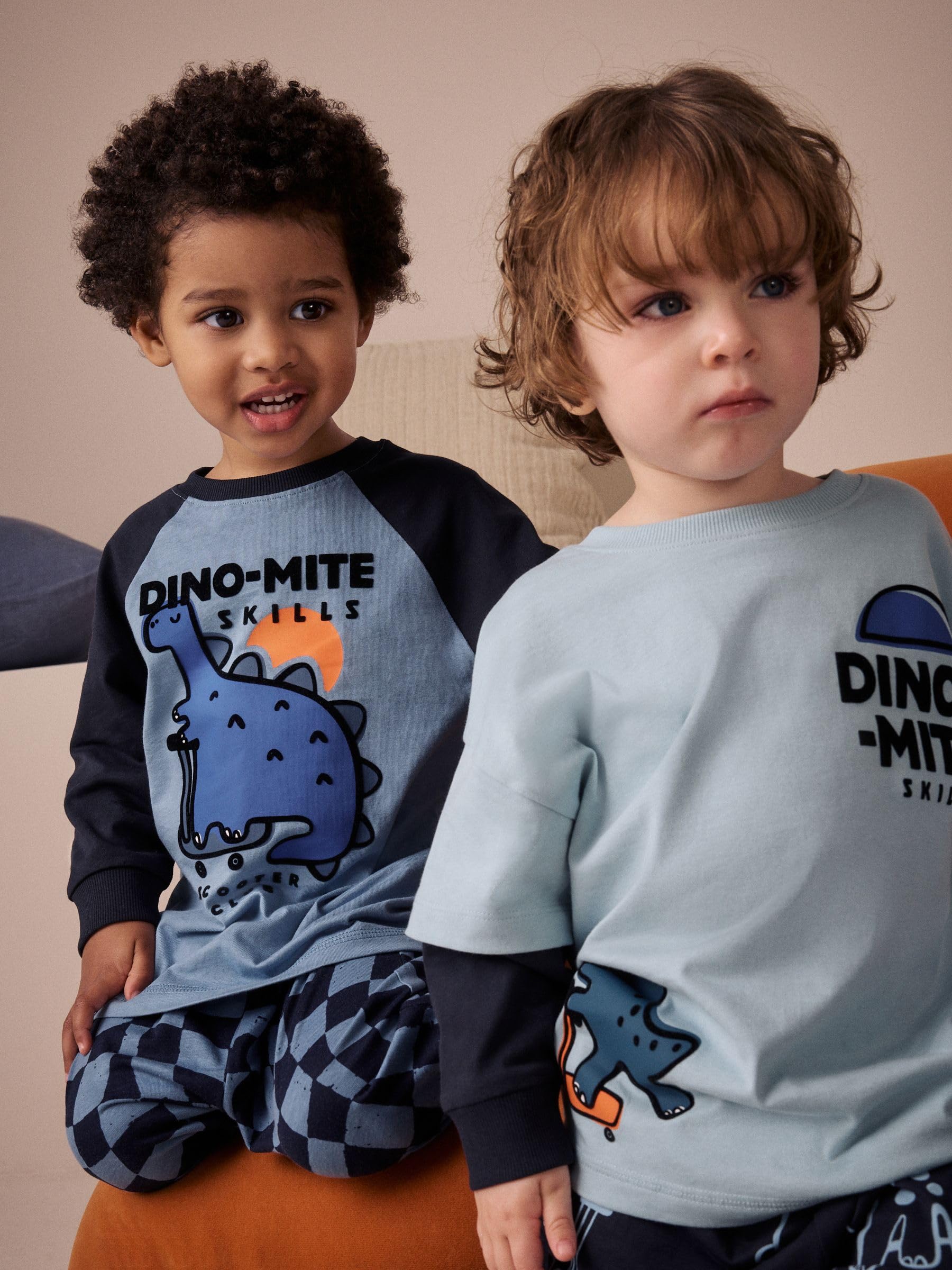 NEXT Garçon Pyjama Oversize, Lot de 3