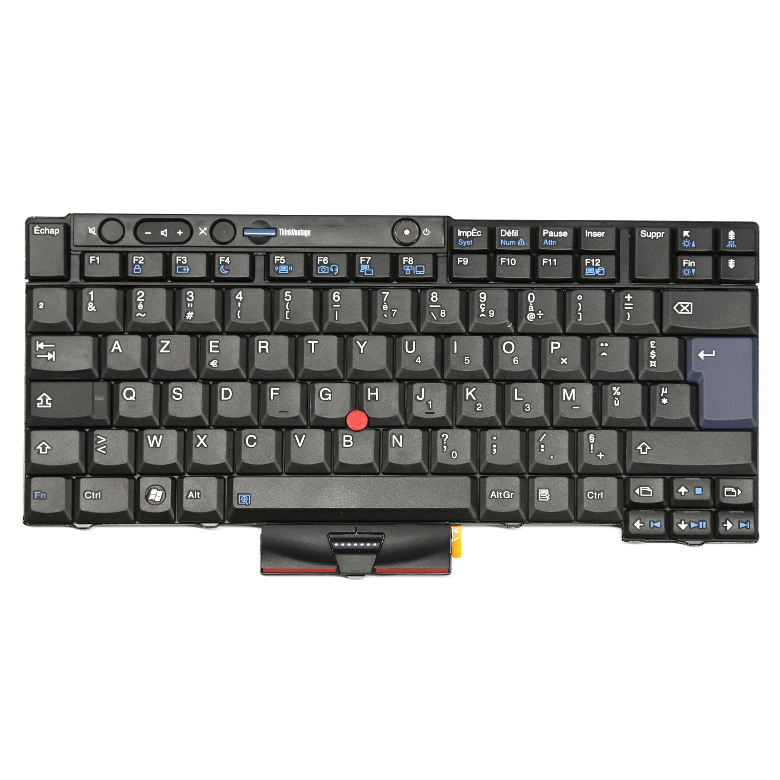 Clavier pour PC Portable IBM/Lenovo Lenovo ThinkPad X250 Clavier pour PC Portable IBM/Lenovo Lenovo ThinkPad X250