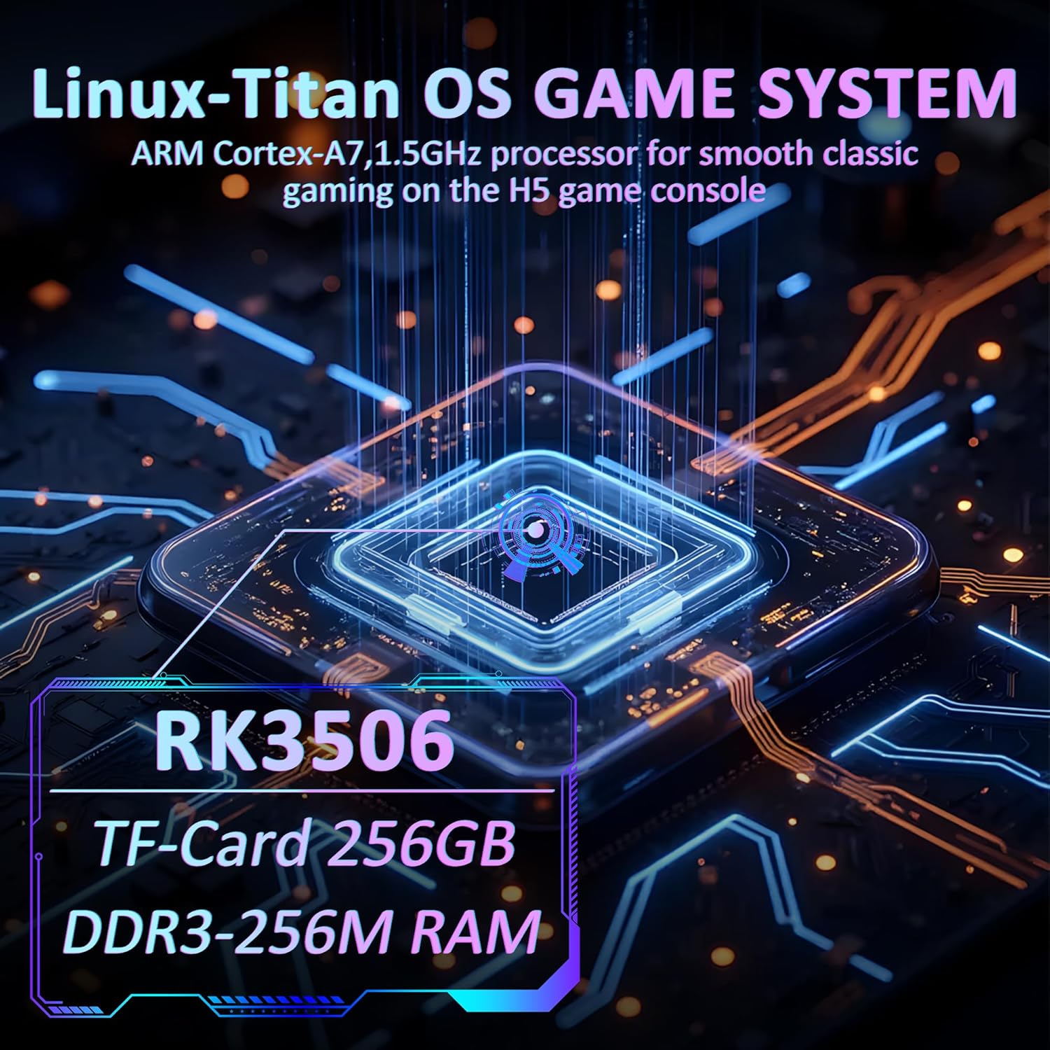 H5 Retro Gaming Console, 5.0 Inch IPS HD Screen Handheld Game Console, 256GB TF Card Build-in 40000+ Classic Games, Portable Video Arcade Support 34+ Emulators with 4000mAh Battery, Black 8 81Es2BDZ1PL. AC SL1500