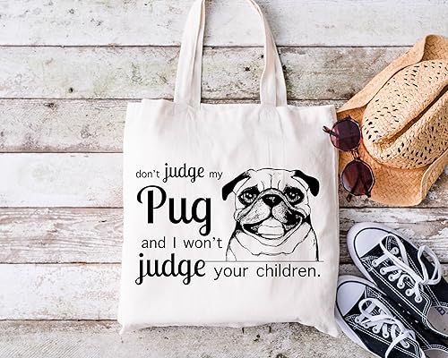Miniatura 8 de Pet Studio Art Bolso tote Don't Judge My Dog