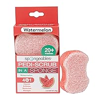 Vista 36 de Spongeables Pedi Scrub Foot Exfoliating 20+ Wash Sponge