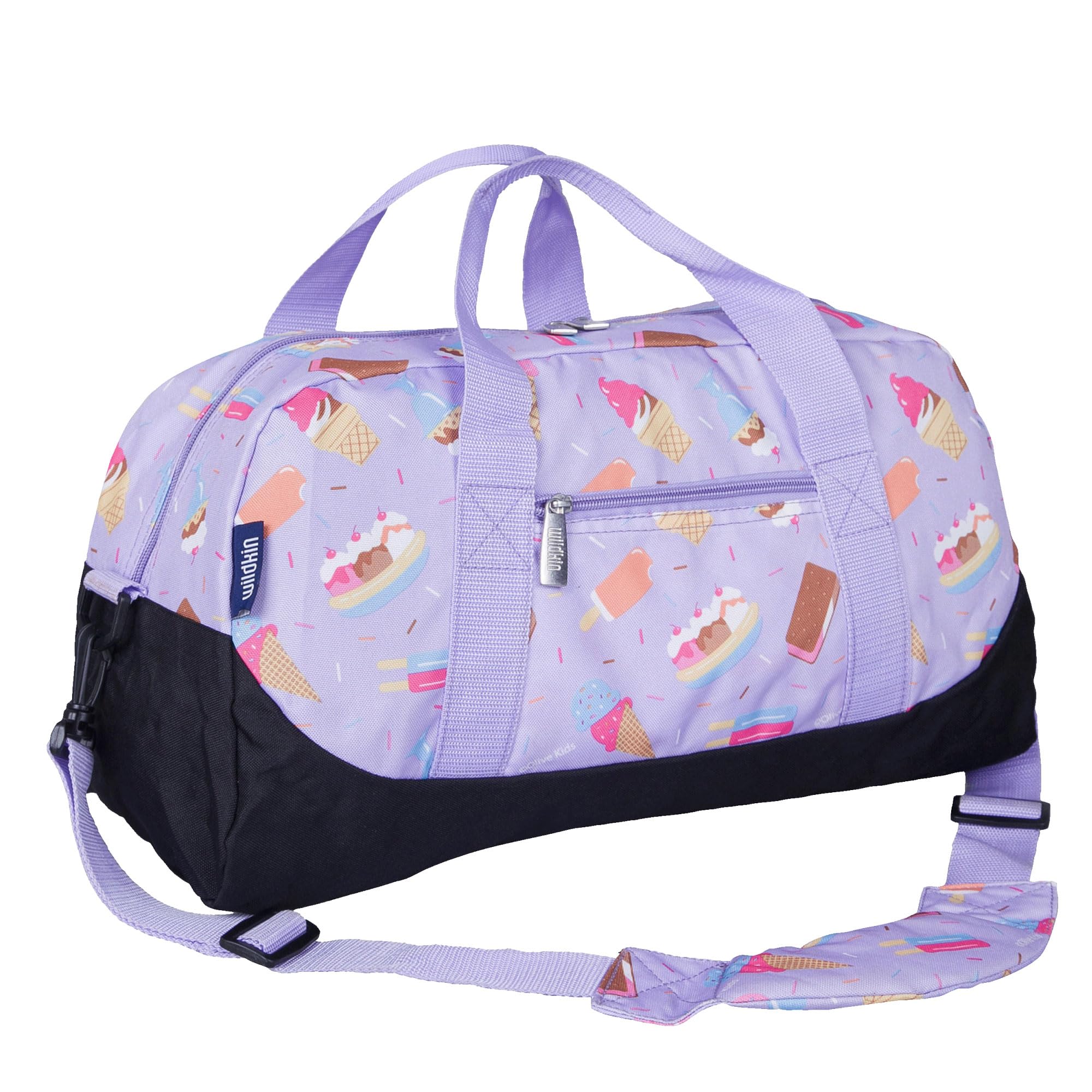 Wildkin Kids Overnighter Duffel Bag – Carry-On Size, Ideal for School & Sleepovers – Sweet Dreams
