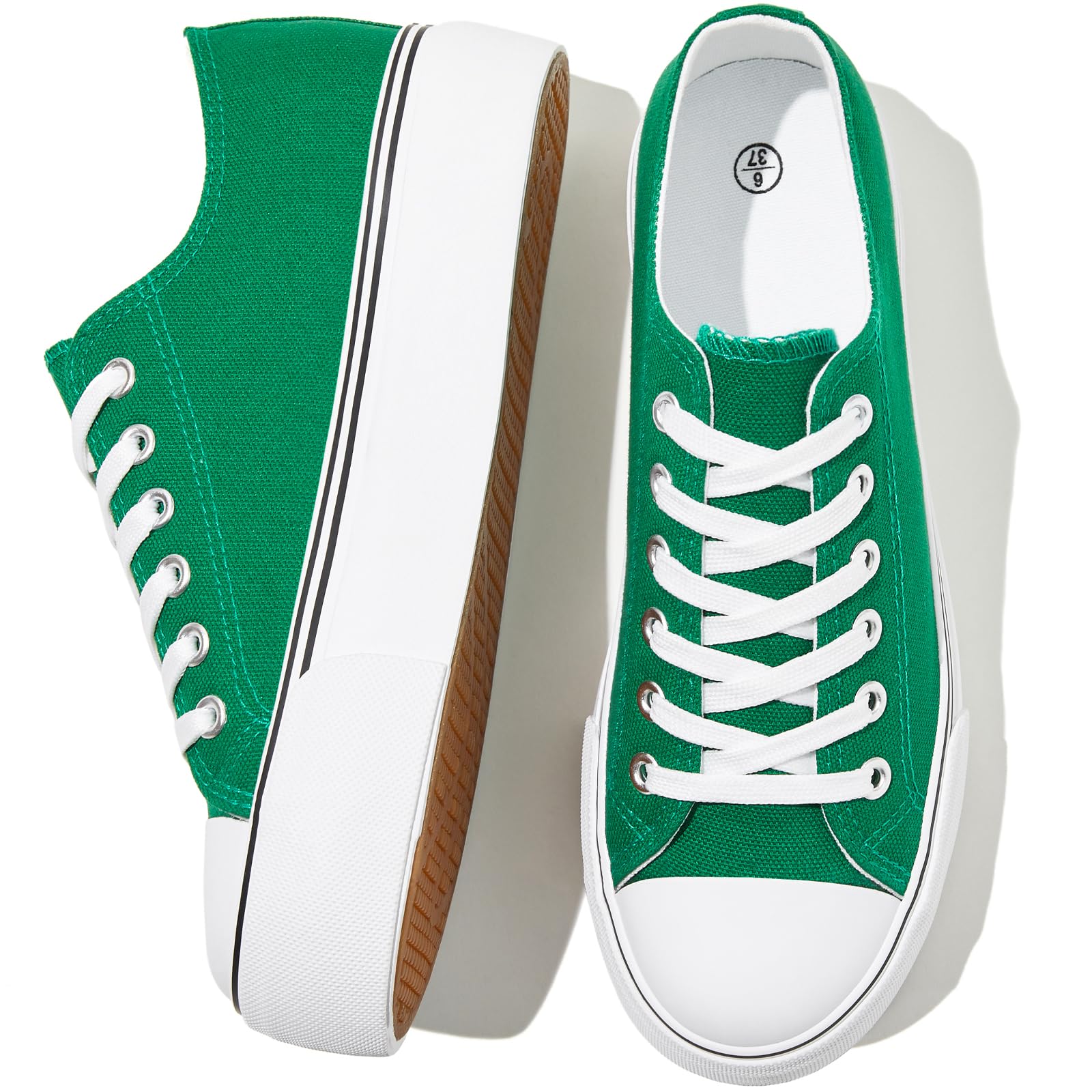 Women's Platform Senakers Canvas Shoes for Women
