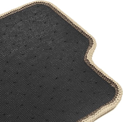 Miniatura 3 de IKON MOTORSPORTS - Alfombrillas compatibles con Mitsubishi Lancer 2008-2017, 4Dr Factory Fitment, alfombrillas delanteras y traseras de nailon por