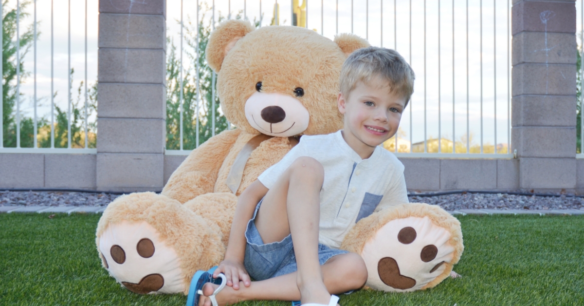 Amazon.com: MorisMos 47inch Giant Teddy Bear Stuffed Animal 4ft