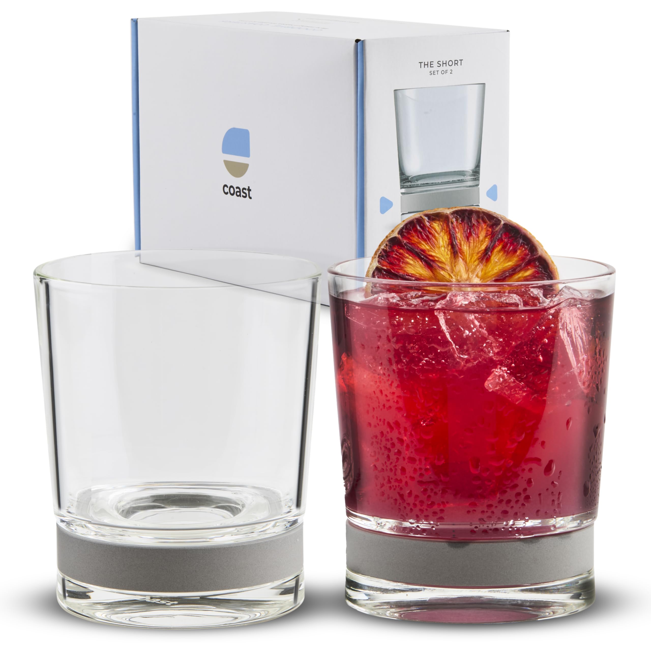 Amazon.com | Coast Glassware The Short – Patented Lowball Tumbler