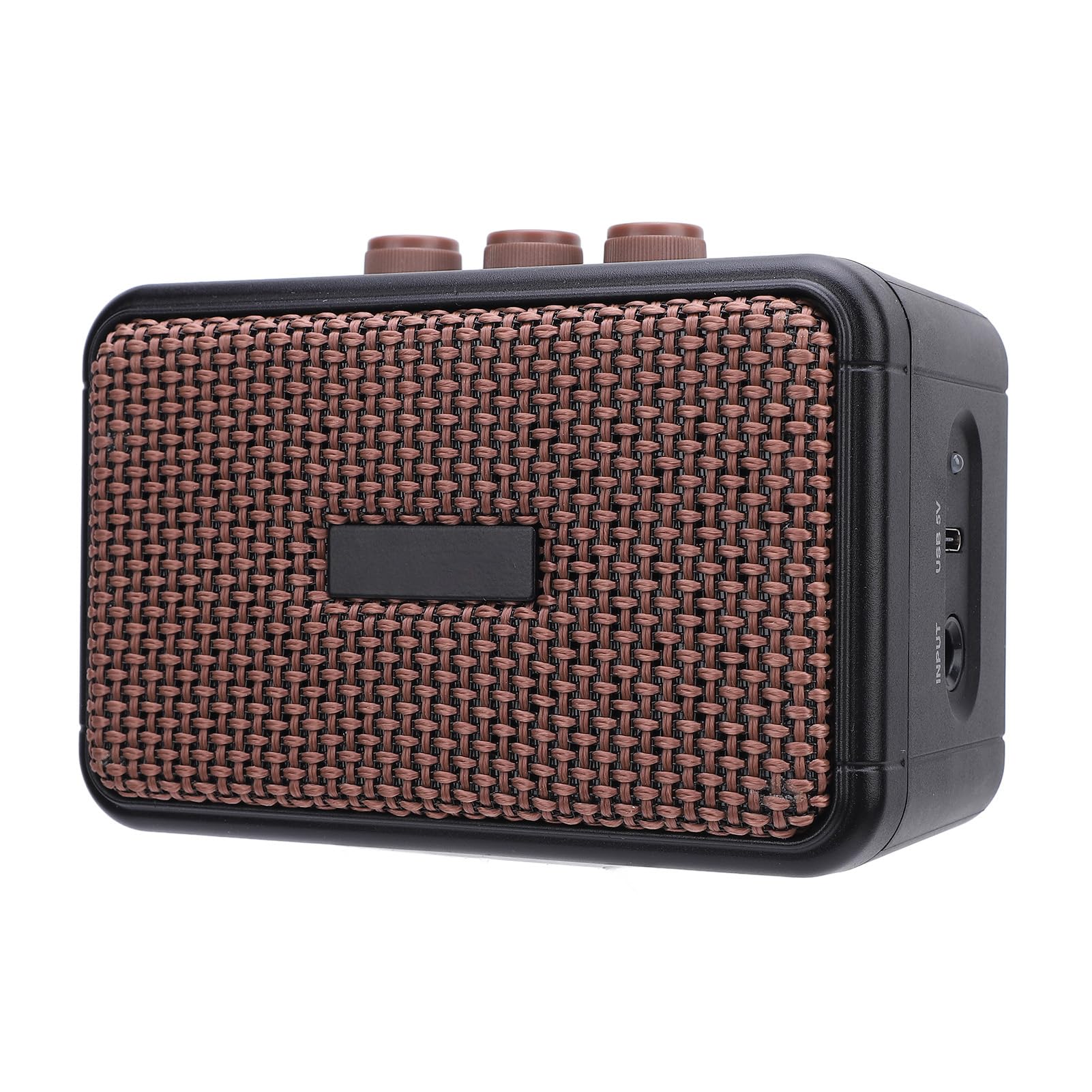 Amplificatore per chitarra elettrica, amplificatore combo portatile Bluetooth con interfaccia da 6,35 mm, doppi altoparlanti integrati per sessioni di pratica, jam session, prove,