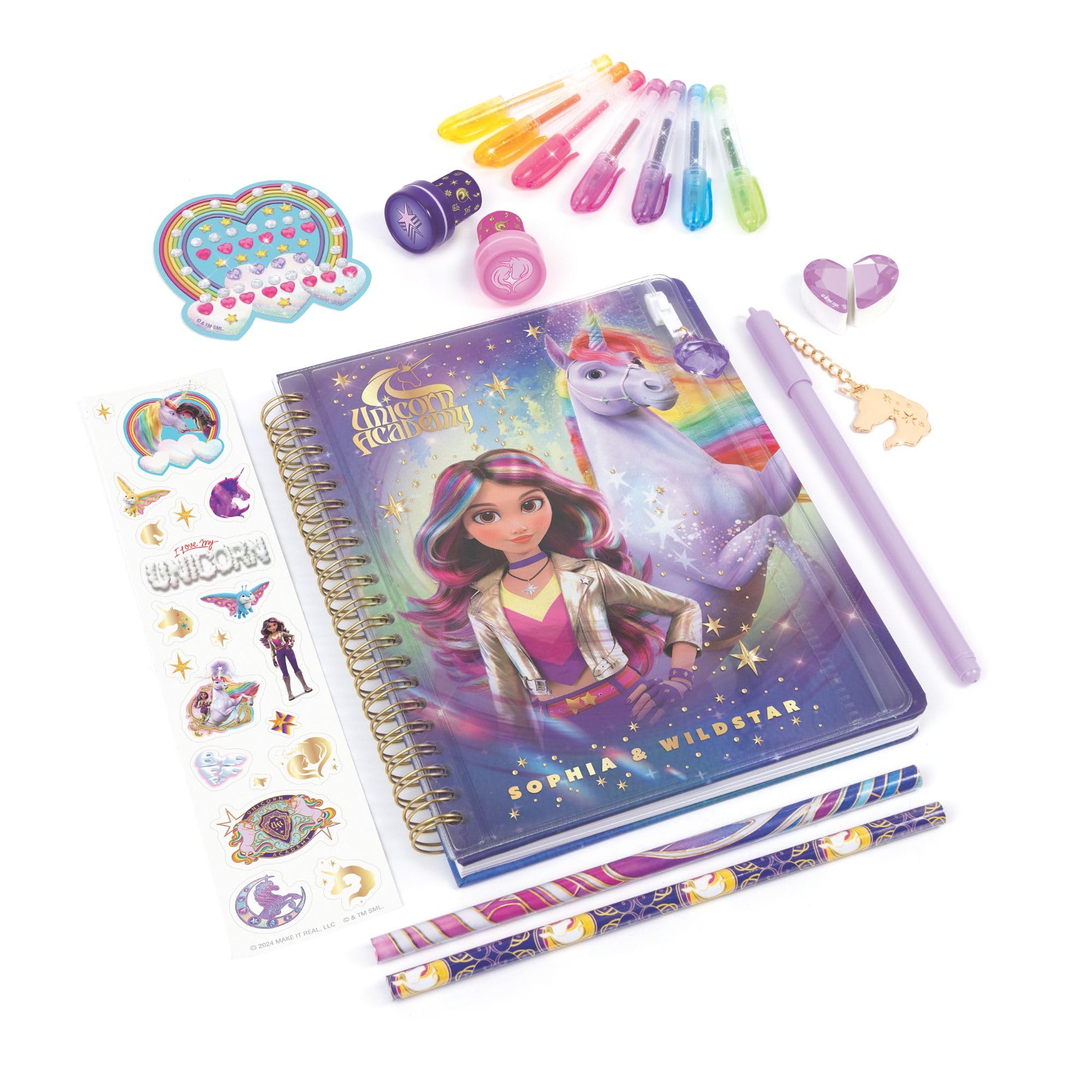 Amazon.com: Make It Real: Unicorn Academy: Enchanted Unicorn