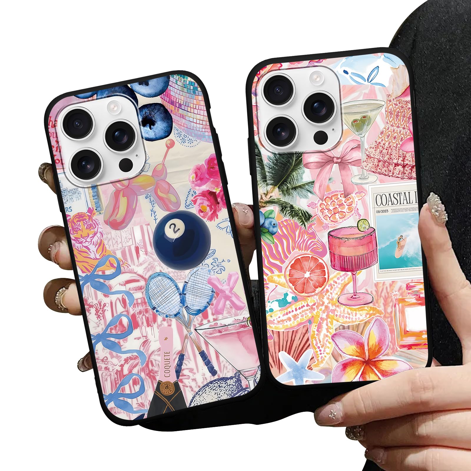 Pink Collage Phone Case Pink Bow Case Pink Aesthetic Case Iphone