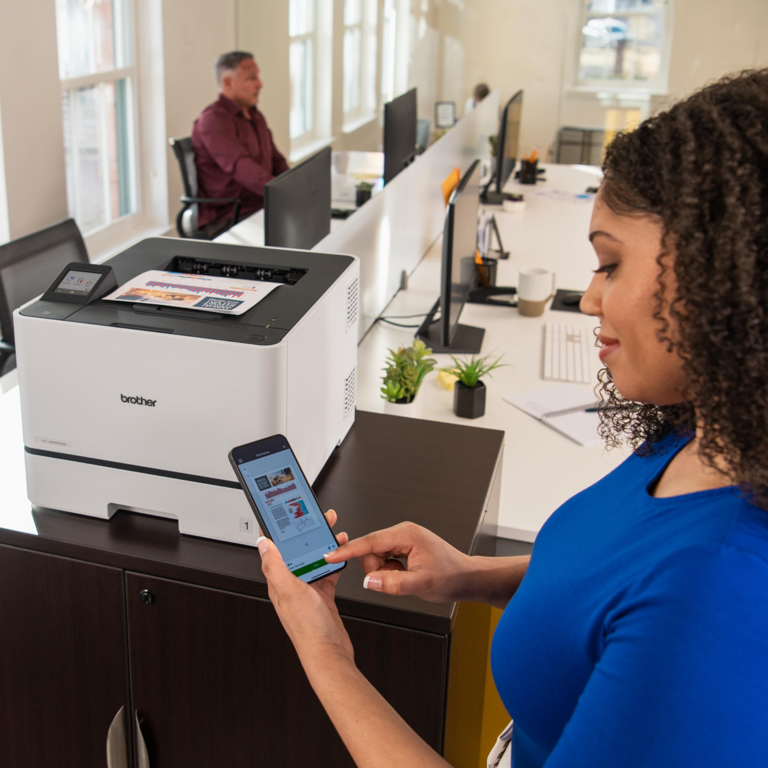 Brother HL-L8430CDW Business Color Laser Printer with Low-Cost Printing and Wireless Networking