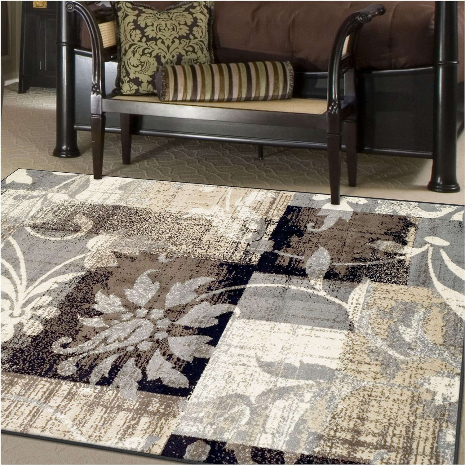 ロンパース・カバーオール 80 house on the hill Flower Stripe Amazon.com: Superior Indoor Area Rug, Jute Backed, Perfect