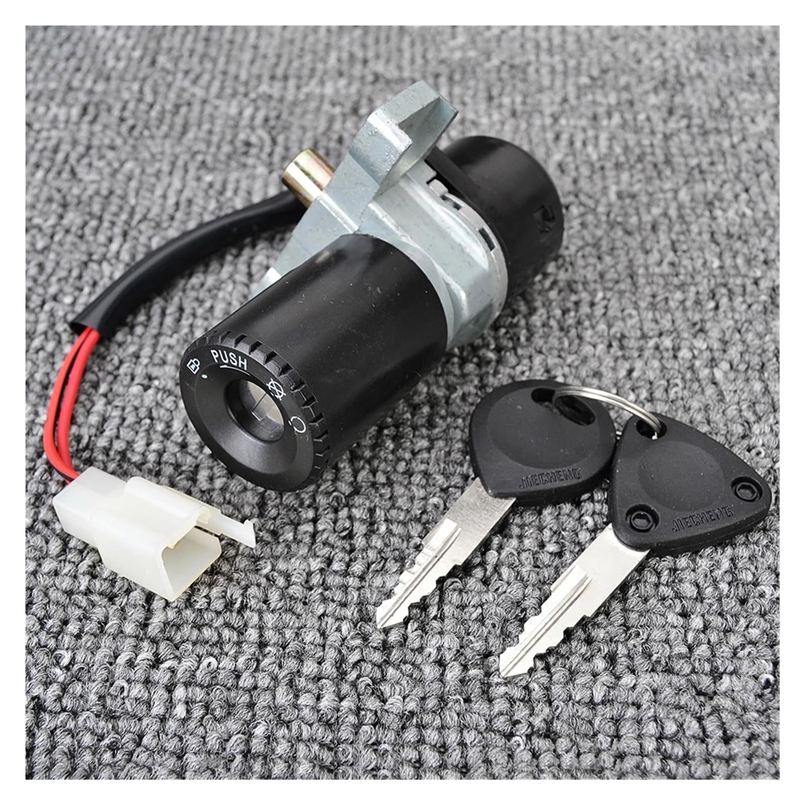Cerradura De Encendido Para FES125 FES150 Para Pantheon FES250 Para Foresight Para Peugeot SV 250 Interruptor De Encendido Bloqueo Asiento Interruptor Encendido Moto