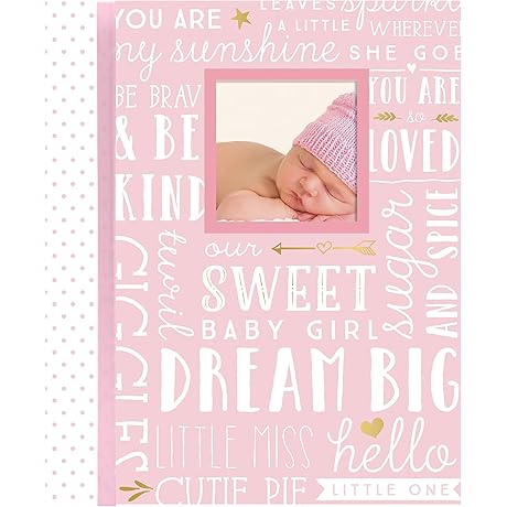 Lil Peach Baby Memory Book Girl: Capture Your Little One's Unforgettable Journey