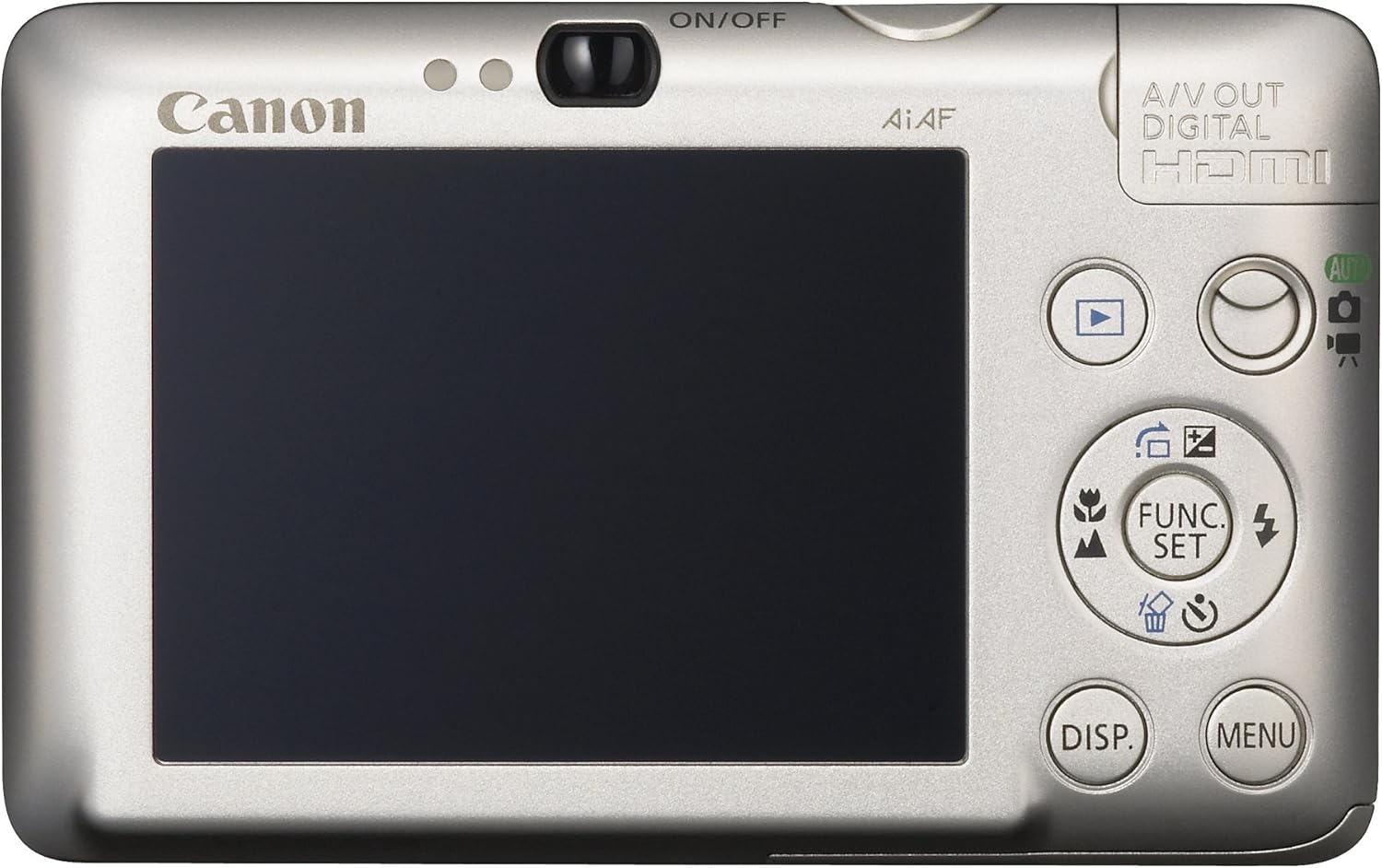 Canon PowerShot SD780IS 12.1 MP Digital Camera with 3x Optical Image Stabilized Zoom and 2.5-inch LCD (Silver)