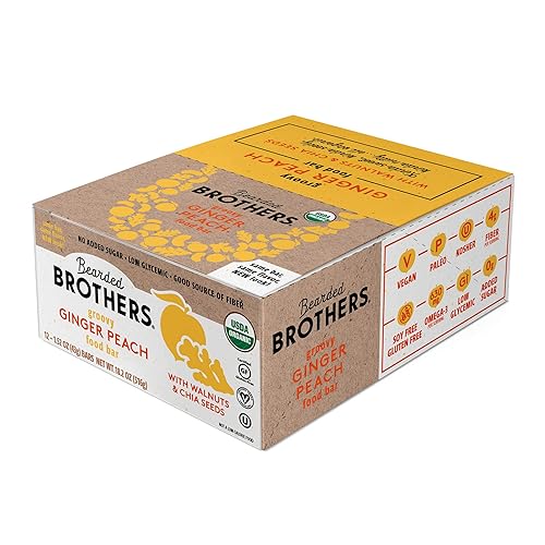 Miniatura 6 de Bearded Brothers Barras Paleo vegana, sin gluten, fuente orgánica de proteínas y energía