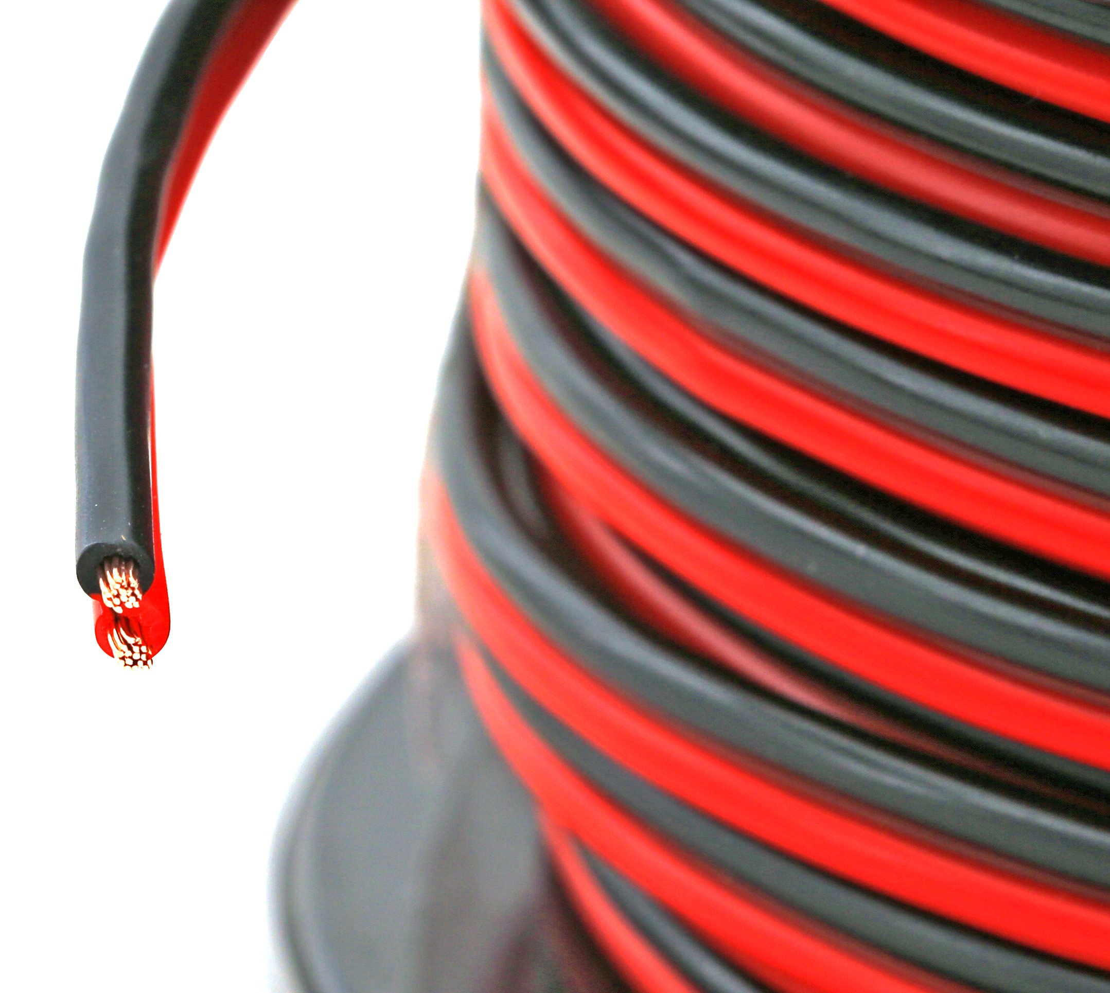 Amazon.com: GS Power 18 AWG (American Wire Gauge) 100 FT Red & 100