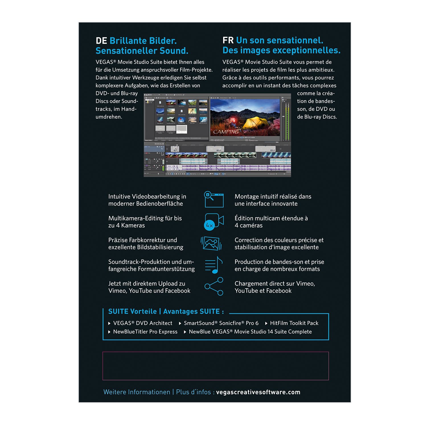 MAGIX VEGAS Movie Studio 14 Suite Multimedia-Software