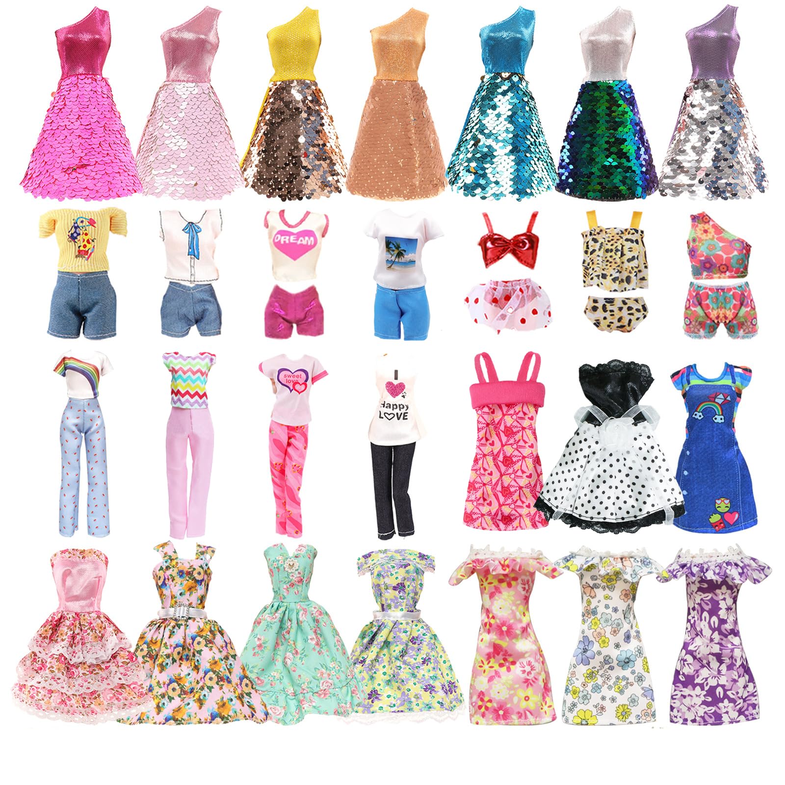 Heless 9315 - Juego De Ropa Para Muñecas, 3 Piezas Con Vaqueros